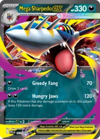 Mega Sharpedo ex me2-61
