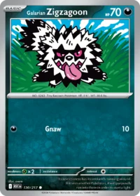 Galarian Zigzagoon me2pt5-130