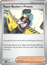 Team Rocket's Proton me2pt5-208