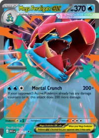 Mega Feraligatr ex me2pt5-43