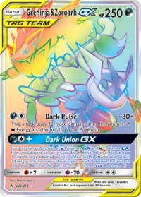 Greninja & Zoroark-GX sm10-222