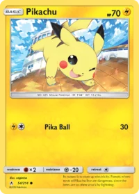 Pikachu sm10-54