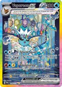 Vaporeon ex sv8pt5-149