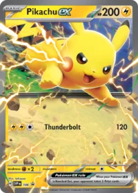 Pikachu ex svp-106