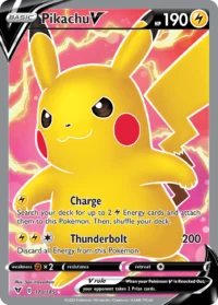 Pikachu V swsh4-170