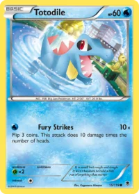Totodile xy4-15