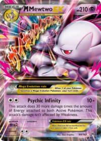 M Mewtwo-EX xy8-64